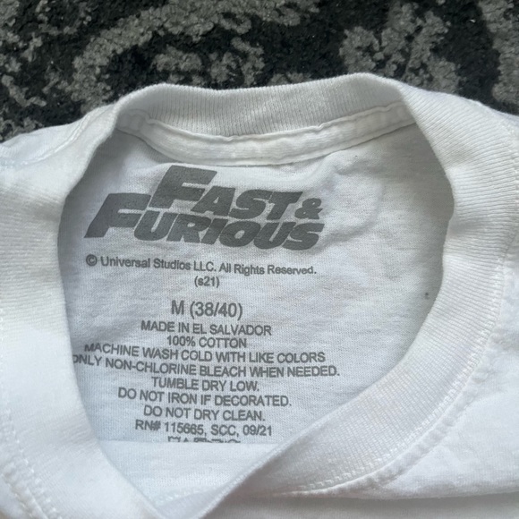 Graphic Fast and Furious T-shirt - Picture 4 of 4